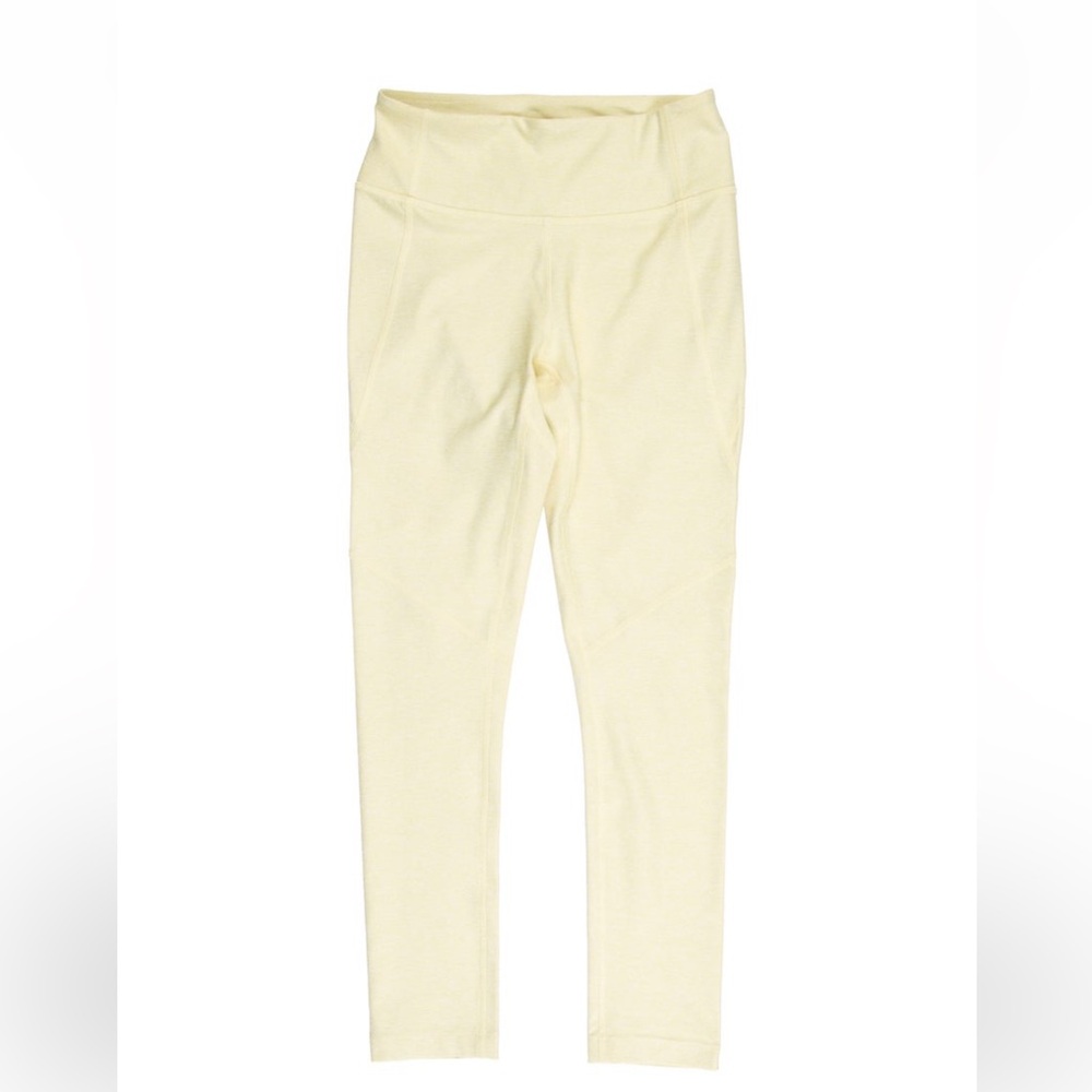 Outdoor Voices Light Yellow High-Rise Leggings